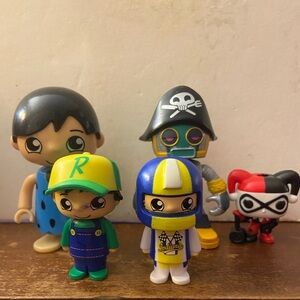 Vintage BONKERS TOY RYAN'S WORLD 5 pcs